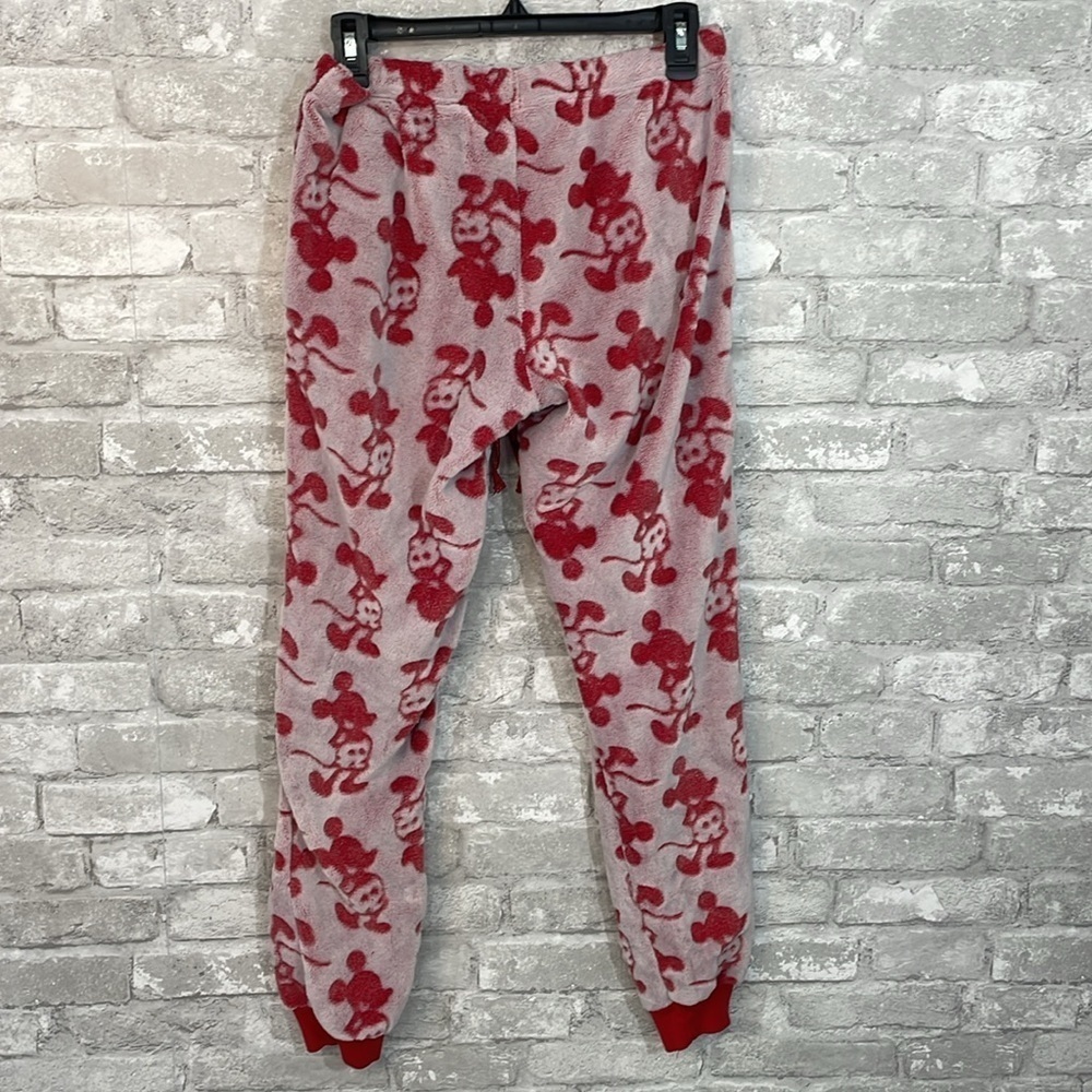 Disney Mickey Mouse Soft Plush Loungewear Pants - Picture 4 of 5